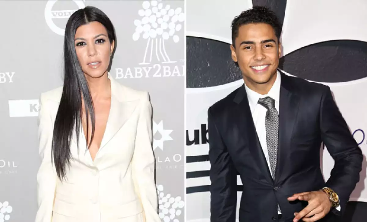 ¿Primero Justin Bieber y ahora el hijastro de P. Diddy? A la mayor de las Kardashian se le vio salir con el joven de 24 años.