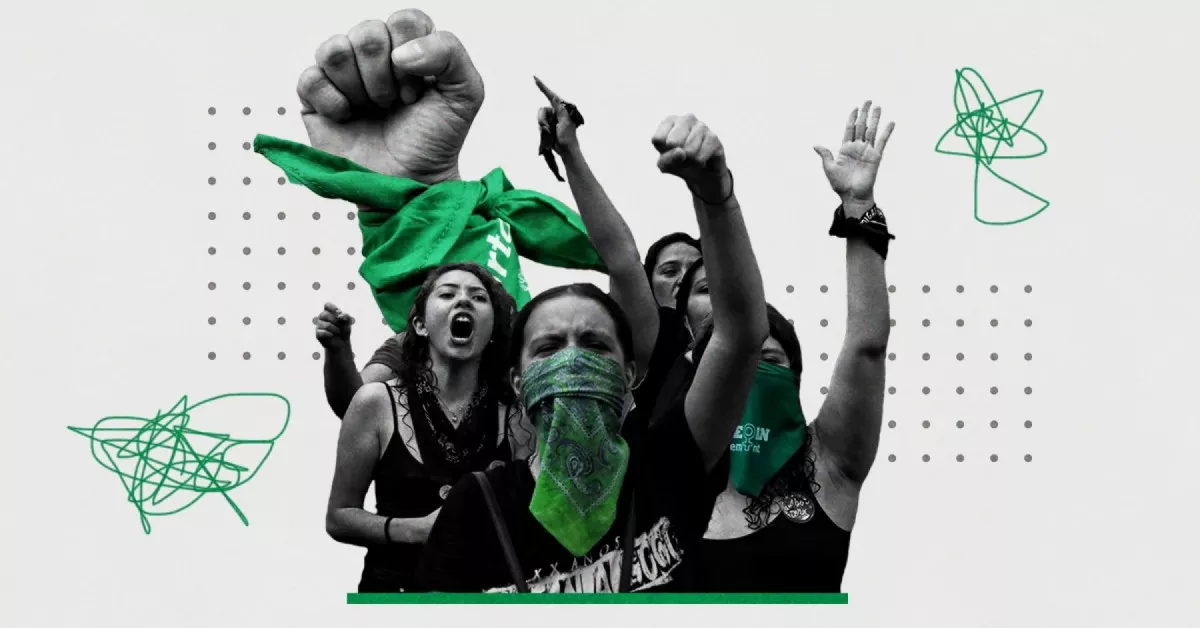 Esta es la historia del pañuelo verde feminista y su significado. 