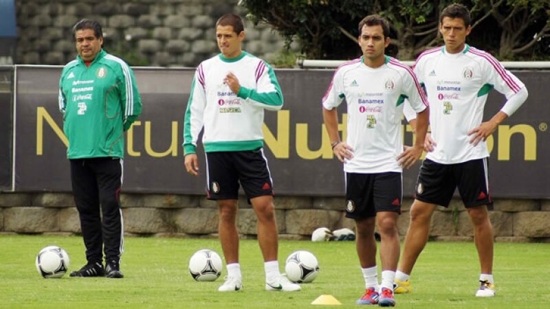 Entrenamiento de la seleccion mexicana