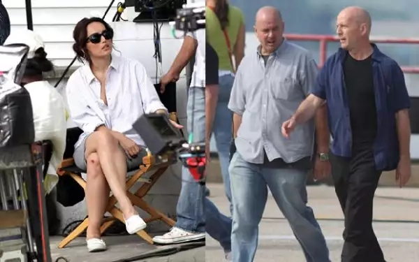 Ana de la Reguera aseguró que se aprende mucho de un actor como Bruce Willis.