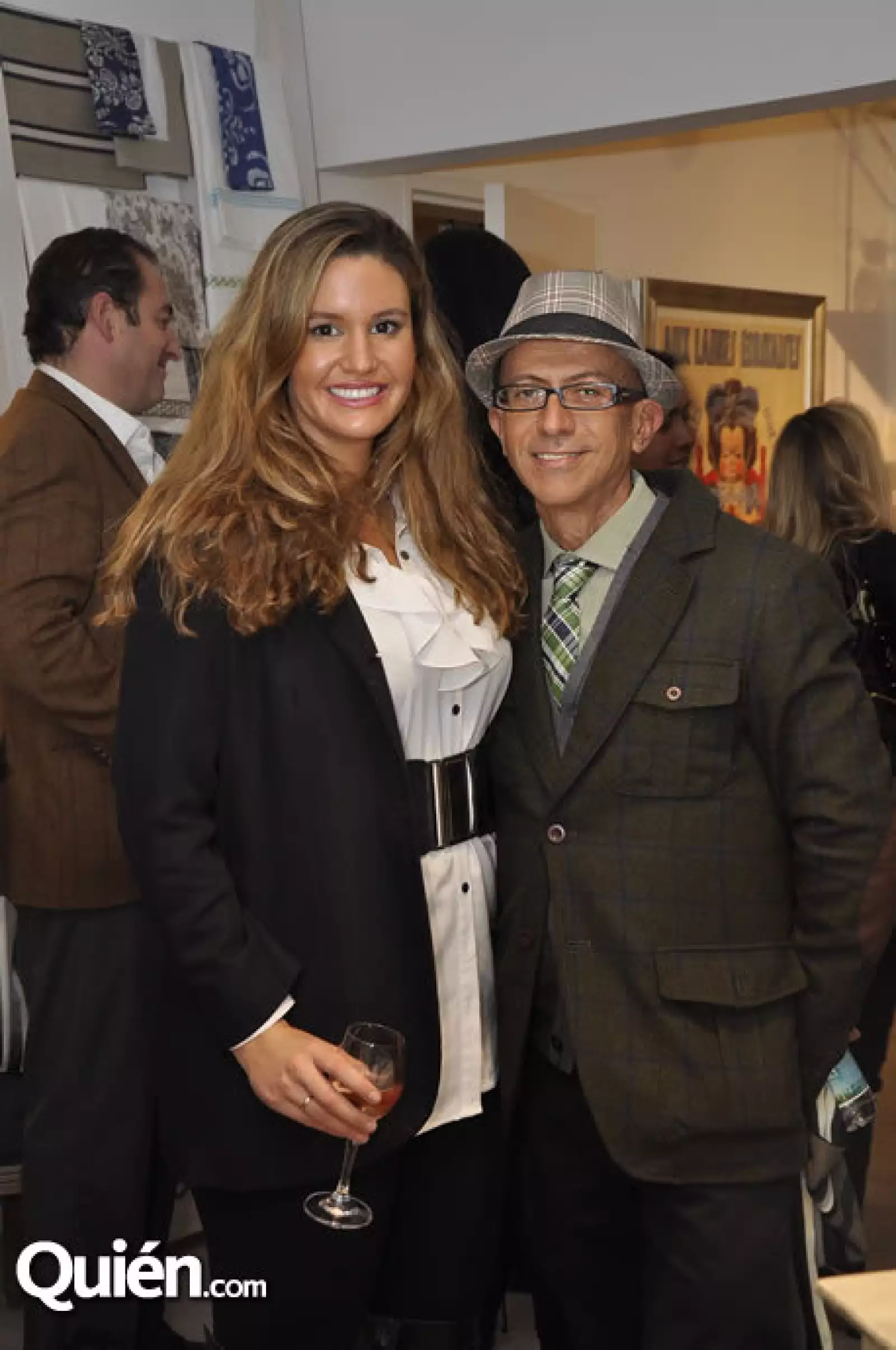 María Calderón y Óscar Román