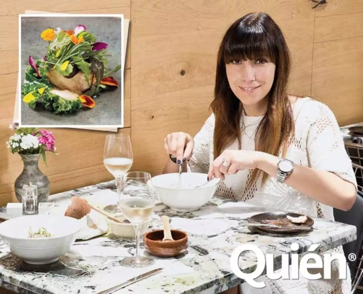 Venus nos recomienda Quintonil. Platillo en la foto: Totoaba con gastrique de chile chilhuacle rojo y pureÌÂ de colinabo.