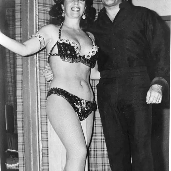 Joaquin Cordero y Yolanda Montes Tongolele.