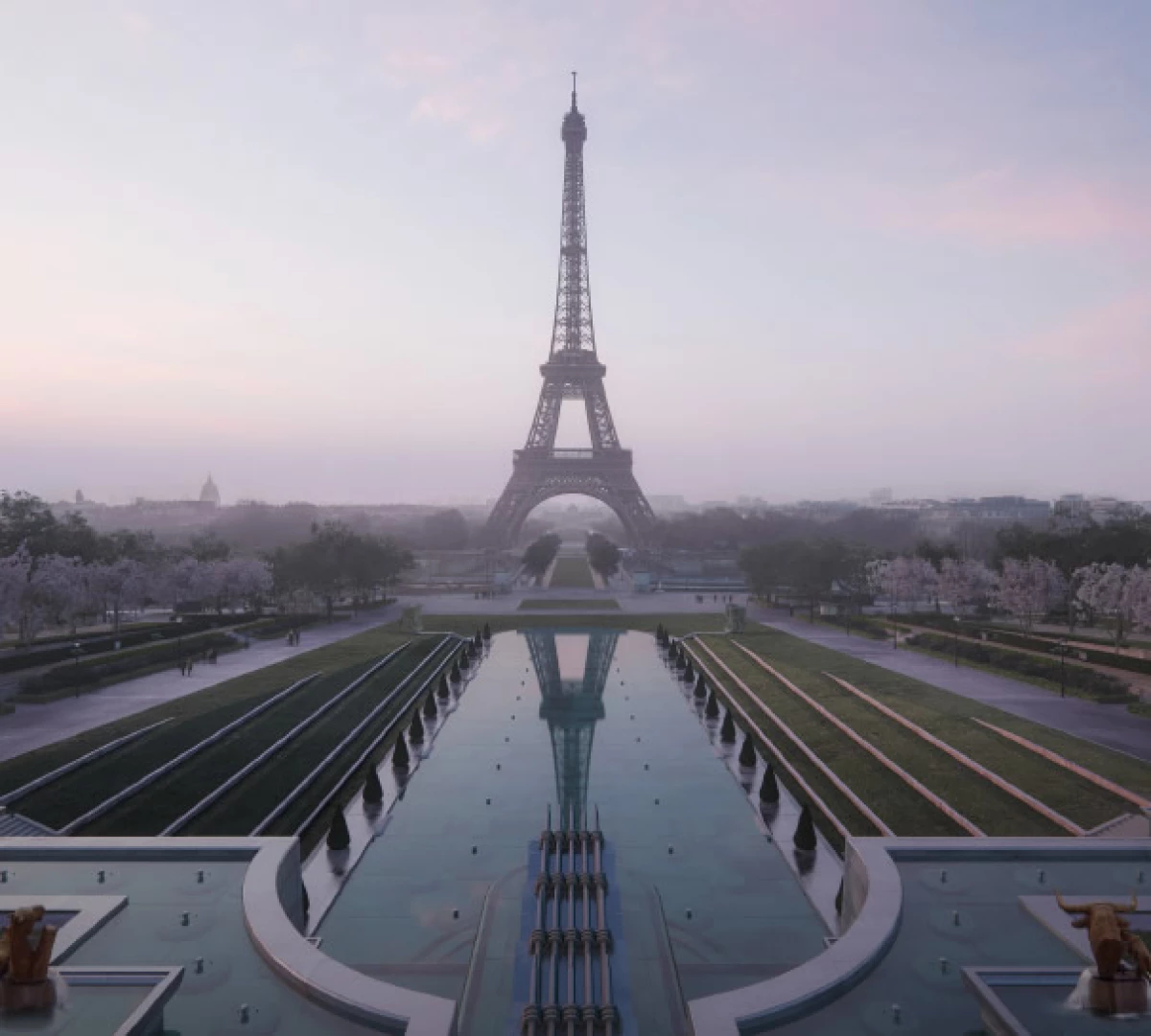 One Line Eiffel