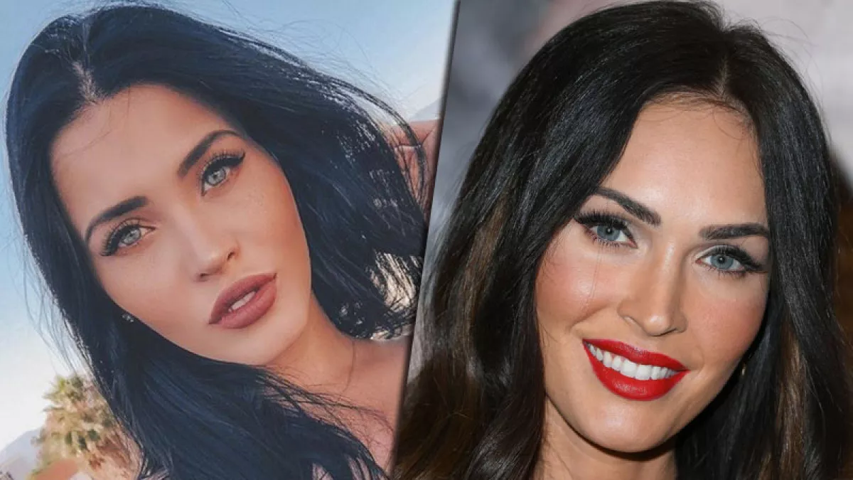 Claudia Alende y Megan Fox