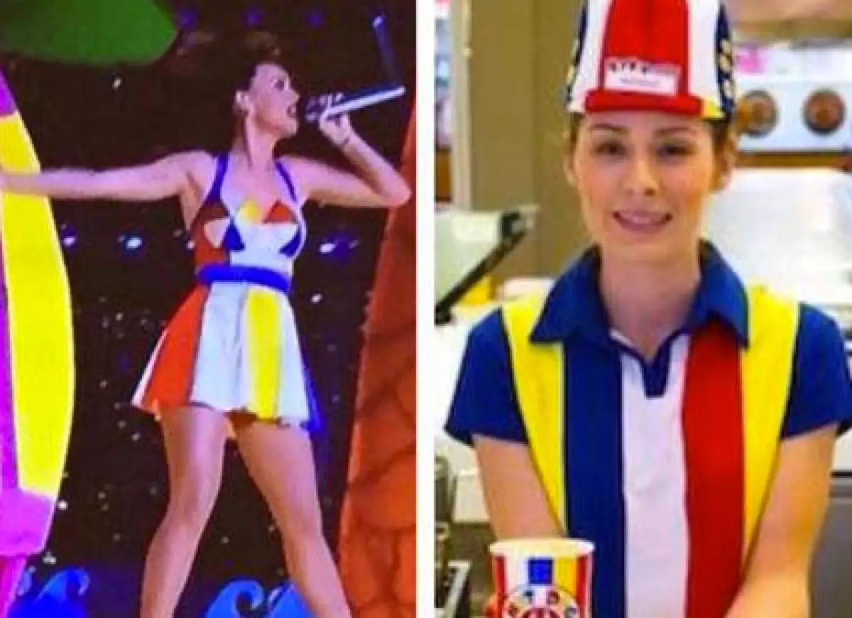 Esta chica se ve identica a Katy en su show.