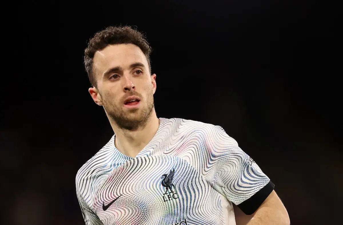El futbolista portugués Diogo Jota
