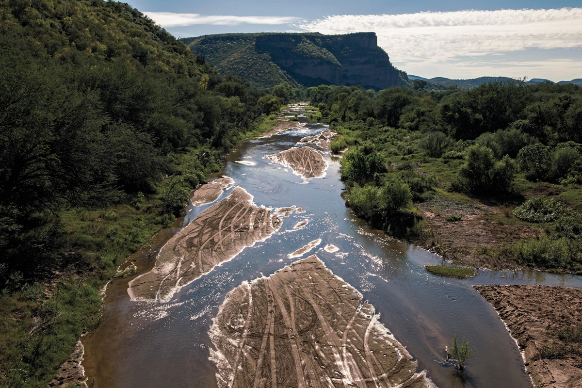 Los ríos Sonora y Bacanuchi fueron afectado por el derrame. (Foto: Cuartoscuro)