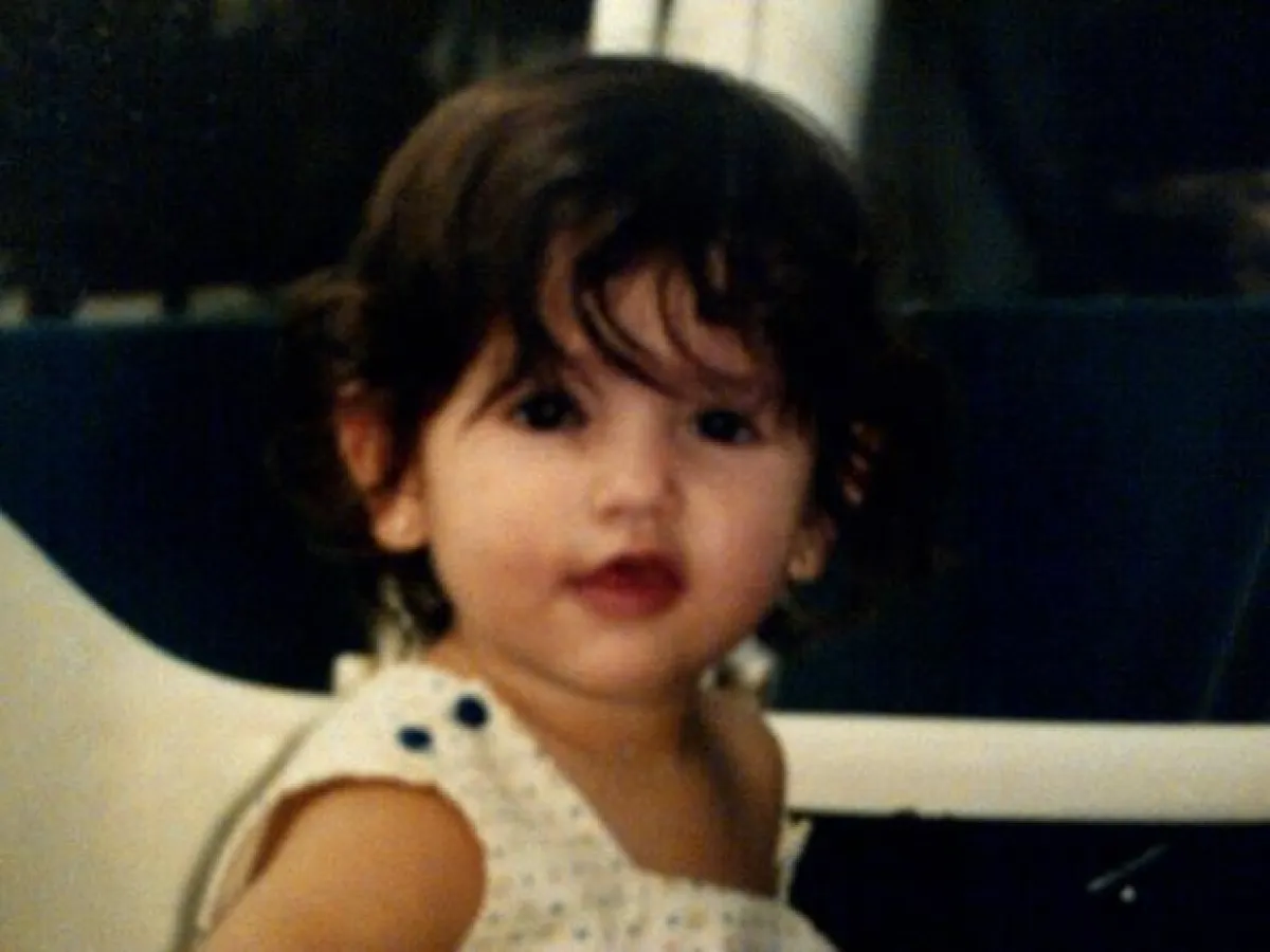 Pepe Díaz subió esta foto de Eiza y escribió: "Hace 22 años nació esta chimichanguitaaa!"