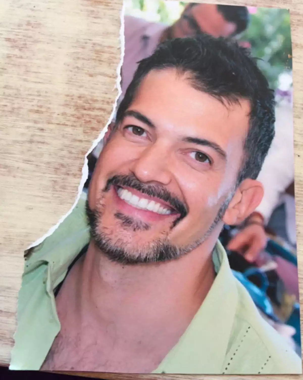 Esta fue la fotografía que el conductor compartió en sus redes sociales.