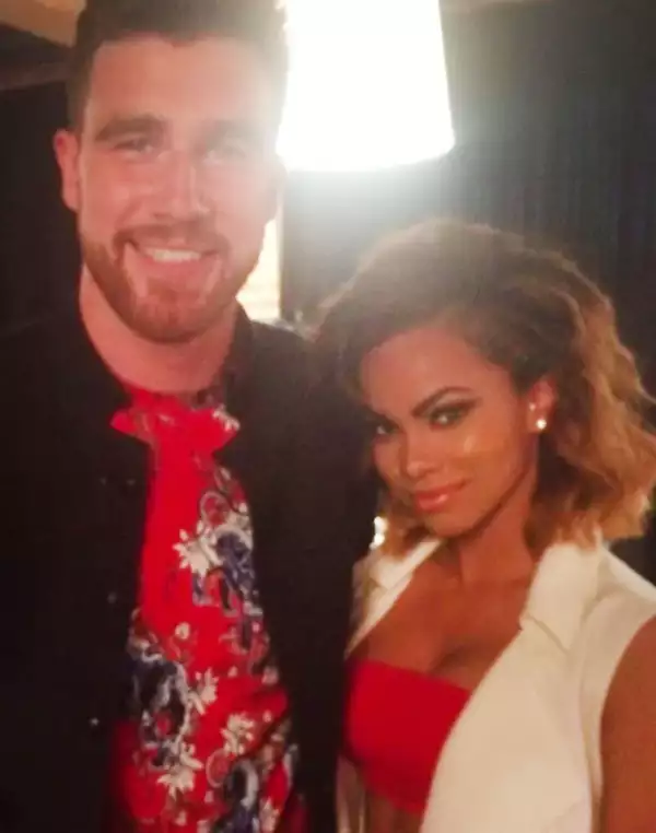 Travis Kelce y Maya Benberry