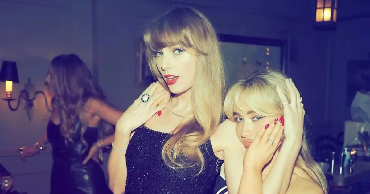 Taylor Swift y Sabrina Carpenter