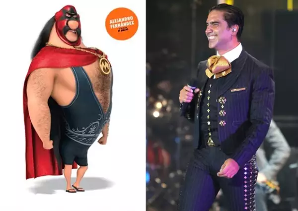 Recientemente, Alejandro presentó en su cuenta de Instagram al personaje que interpretará con su voz en la segunda parte de `Mi villano favorito´.