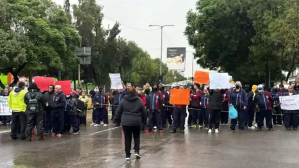 Circuito Interior cerrado hoy por manifestantes: hay conatos de violencia
