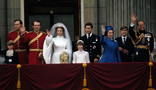 BODA PRINCESA ANA, 1973
