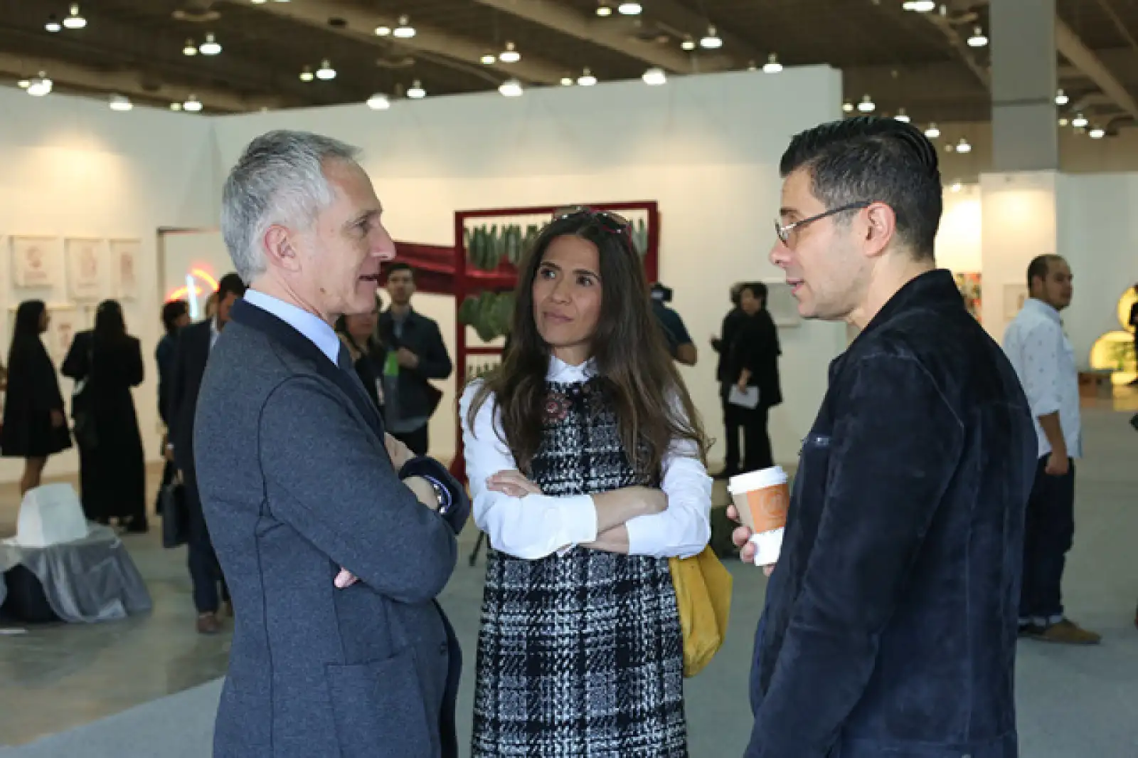 Bernardo Gómez Pimienta, Claudia García Diego y Emilio Dib
