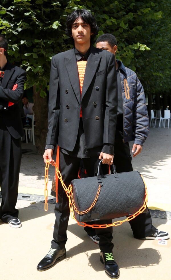 Louis Vuitton show, Backstage, Spring Summer 2019, Paris Fashion Week Men's, France - 21 Jun 2018
