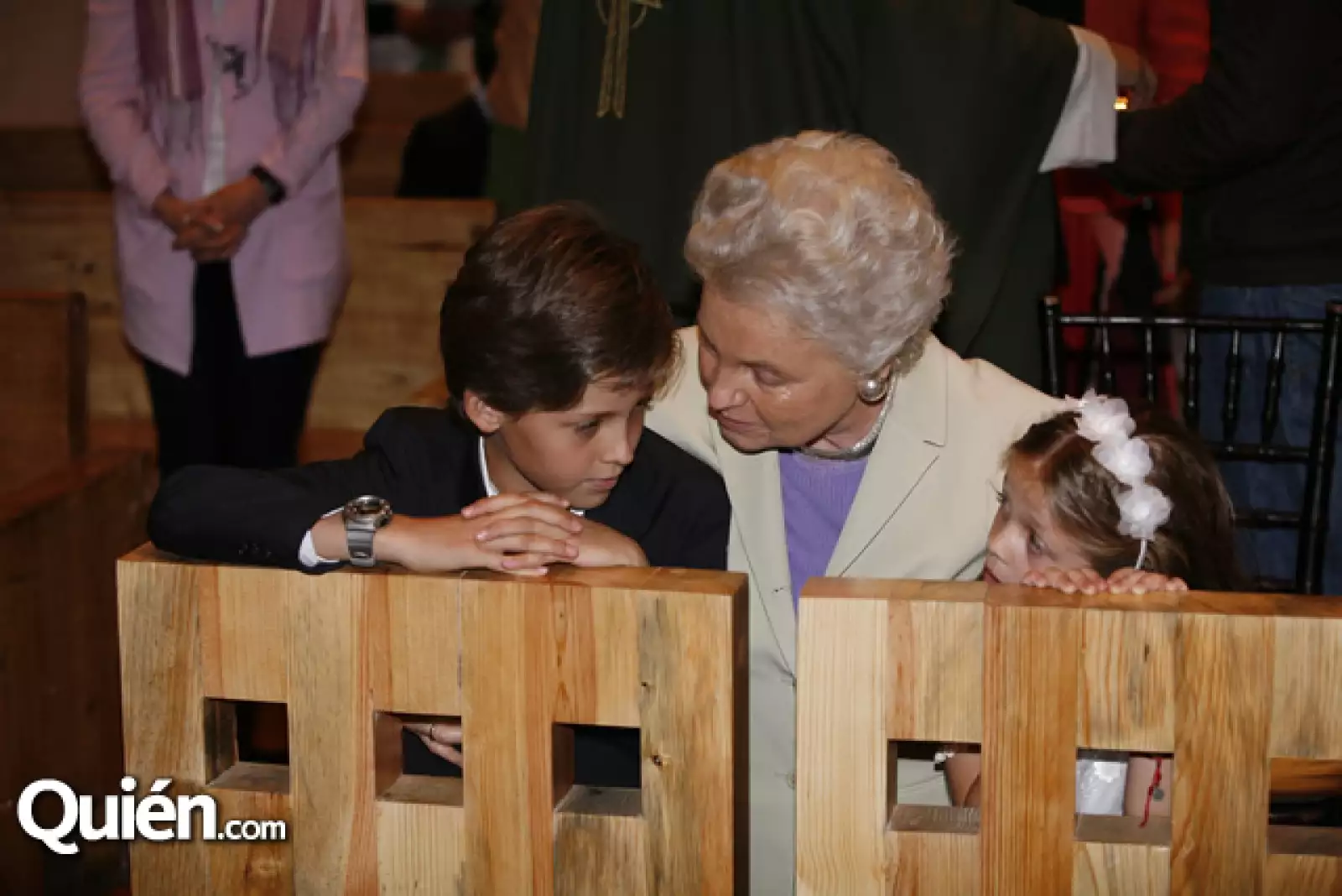 Rodrigo Ortiz de Montellano, Conchita Corcuera y Luisa Ortiz de Montellano
