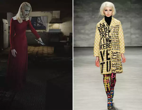 Annie Van Rickley apareció en una historia digital de moda para V.