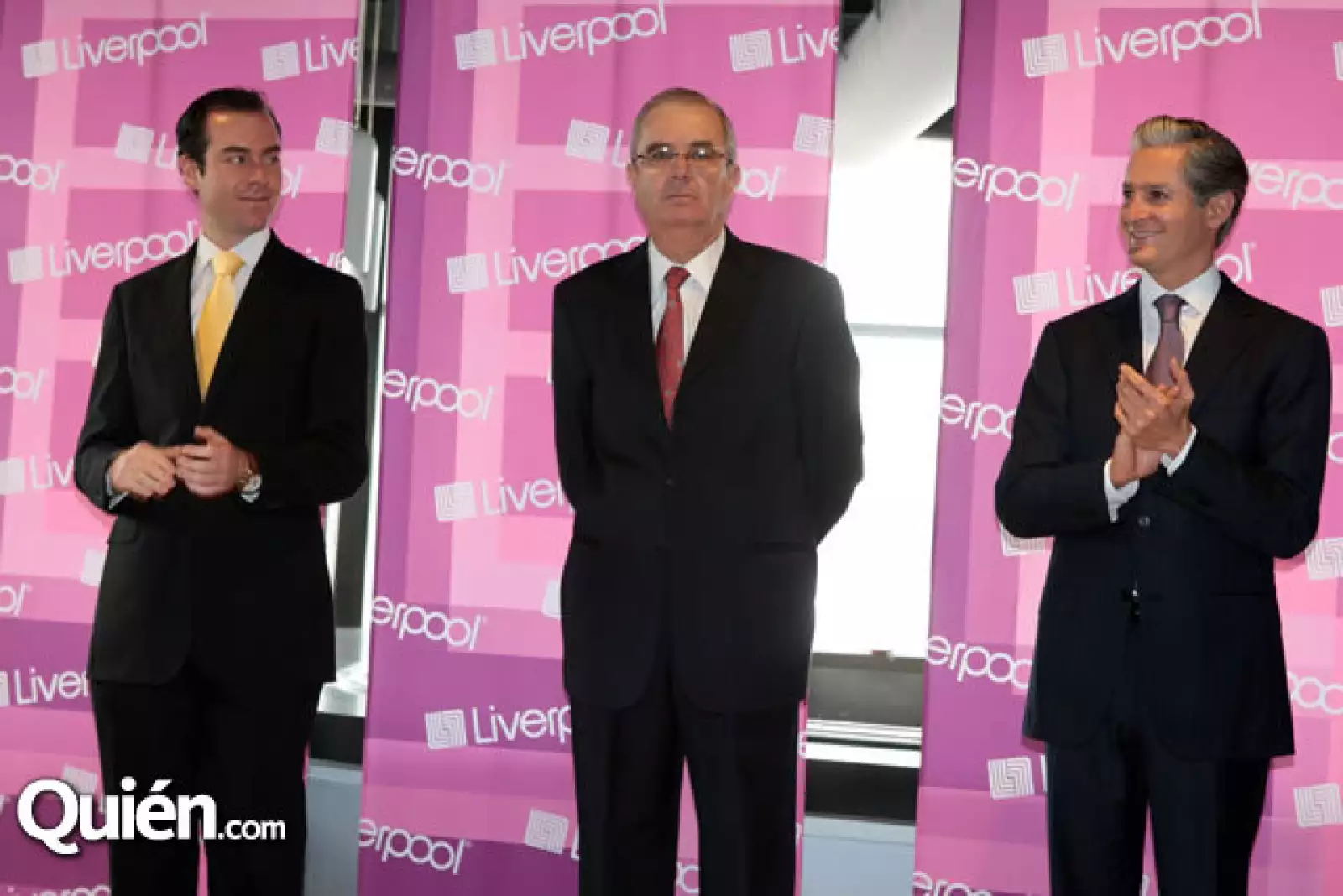 Antonio González,Miguel Guichard y Alfredo del Mazo