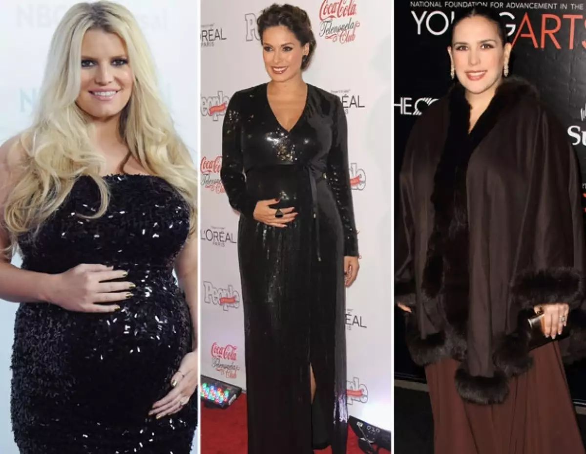 Jessica, Galilea y Angélica tuvieron a sus bebés este año.