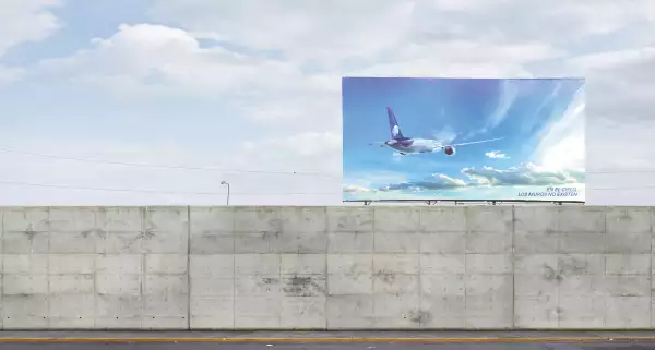 Over the Wall Billboard.