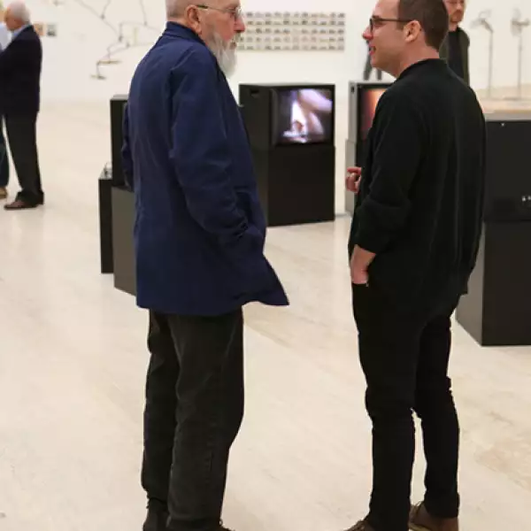 Rafael Ferrer y Alejandro Cesarco