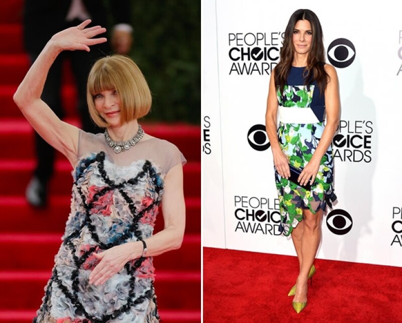 Anna Wintour y Sandra Bullock son algunas celebs que han usado esta tendencia.