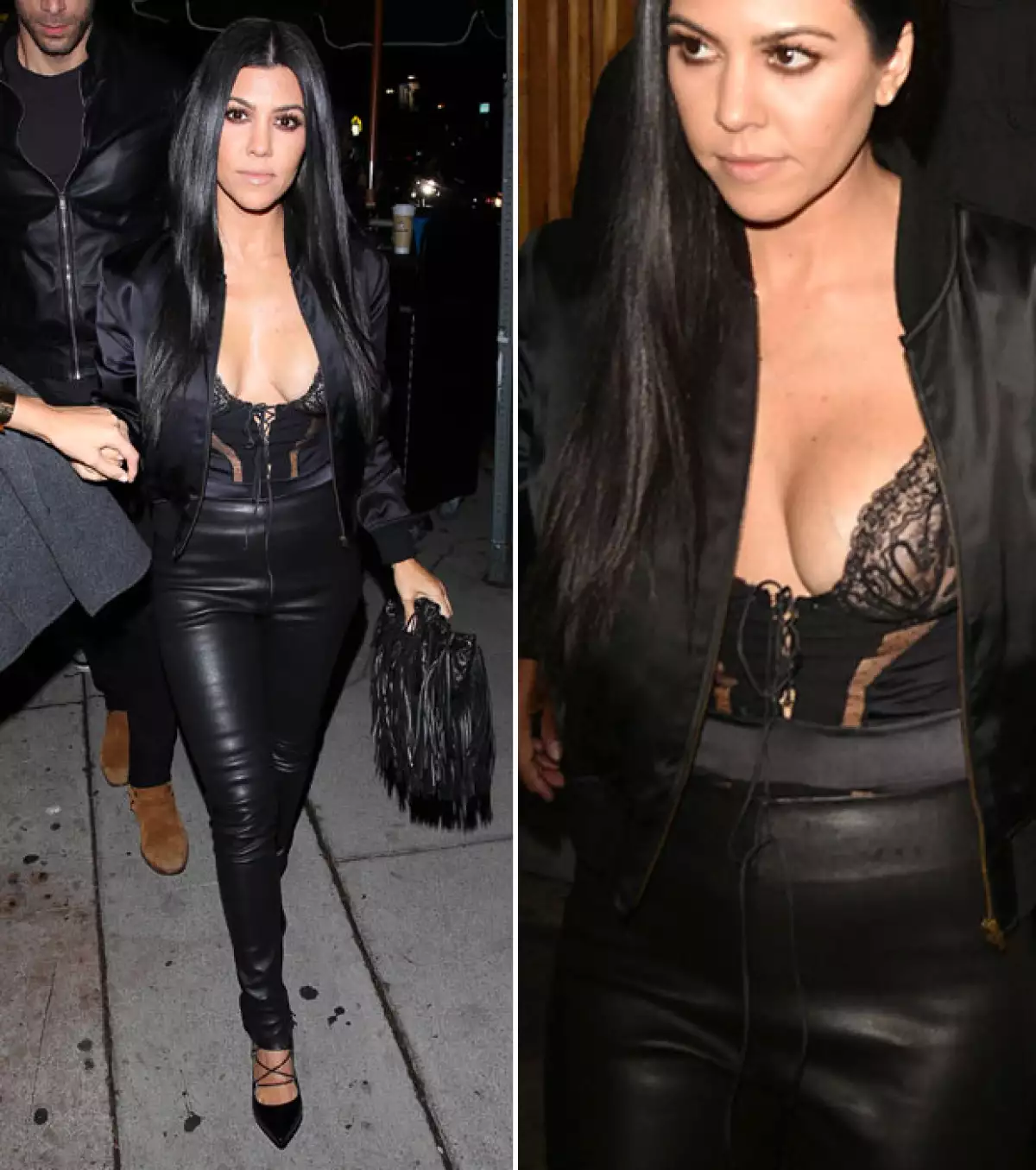 Kourtney Kardashian.