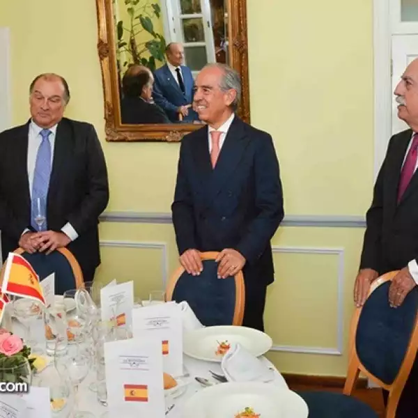 José María Basagoiti, Luis Domenzain y José Luis Rincón.