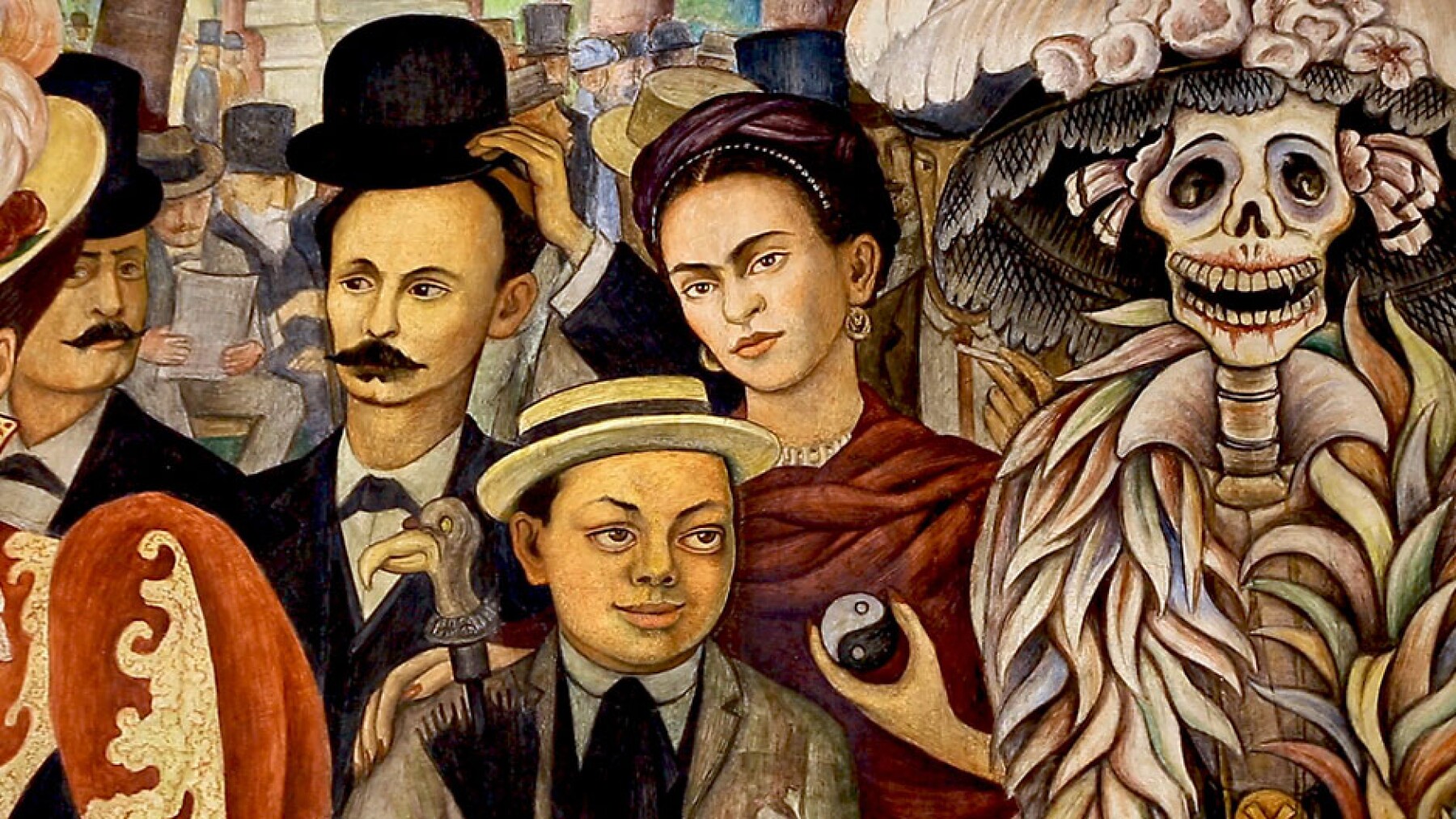 Los 47 personajes que están en uno de los murales más populares de Diego Rivera Los 47 personajes que están en uno de los murales más populares de Diego Rivera