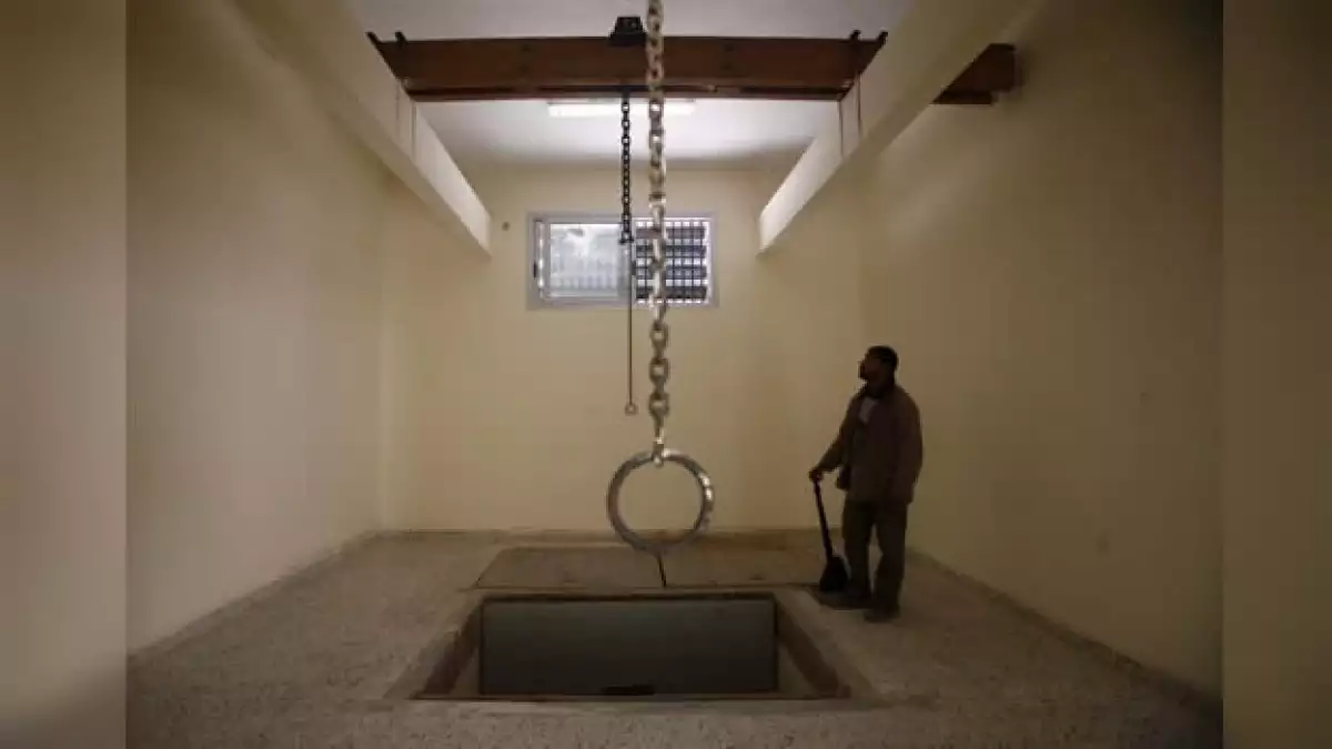 Cuarto de ejecuciones Moammar Gadhafi
