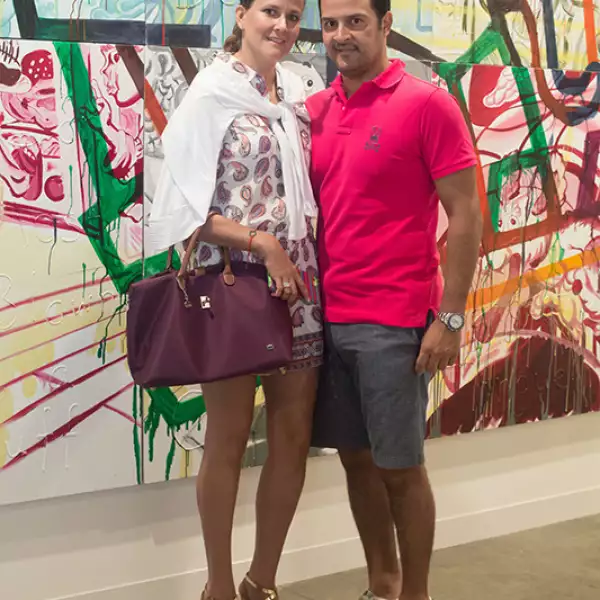 Mariana Ancona y Gerardo Briones