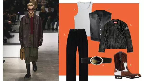 estilo en cuero otoño-invierno 2024