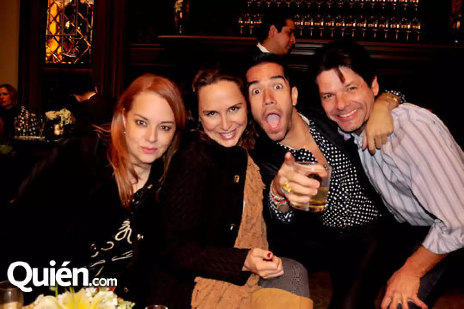 Maru Ramos de García, Vero Marcos, Shalim Alemán y Arturo Balli