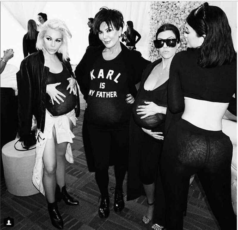 Los invitados se divirtieron disfrazándose de Kim.