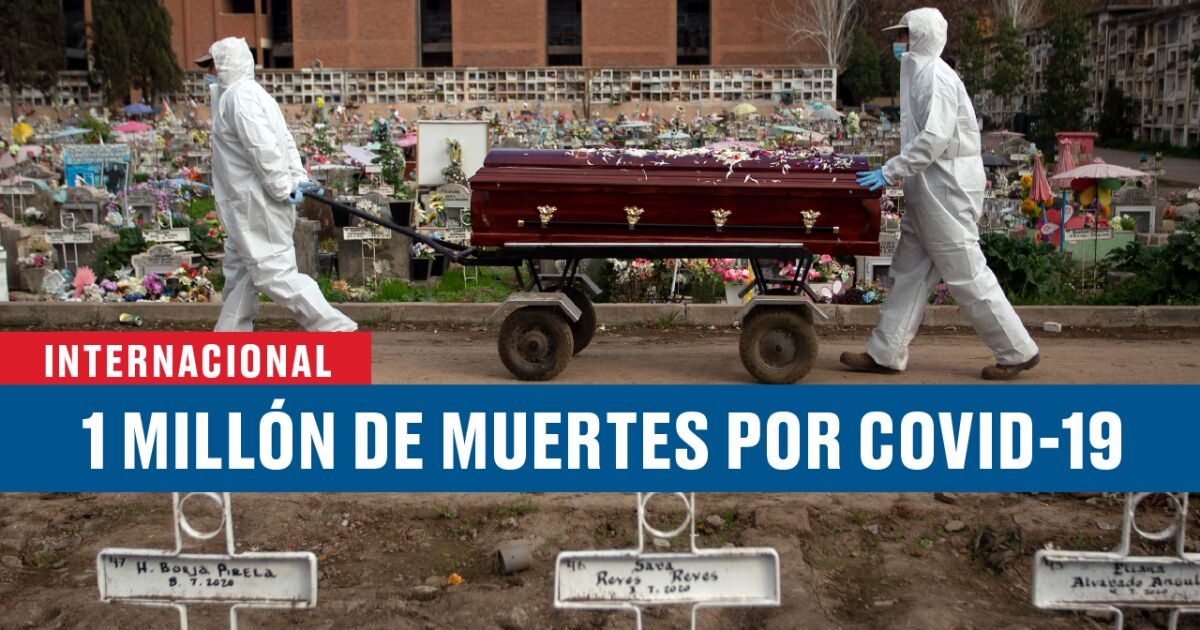 El mundo supera la marca de un millón de muertes por coronavirus