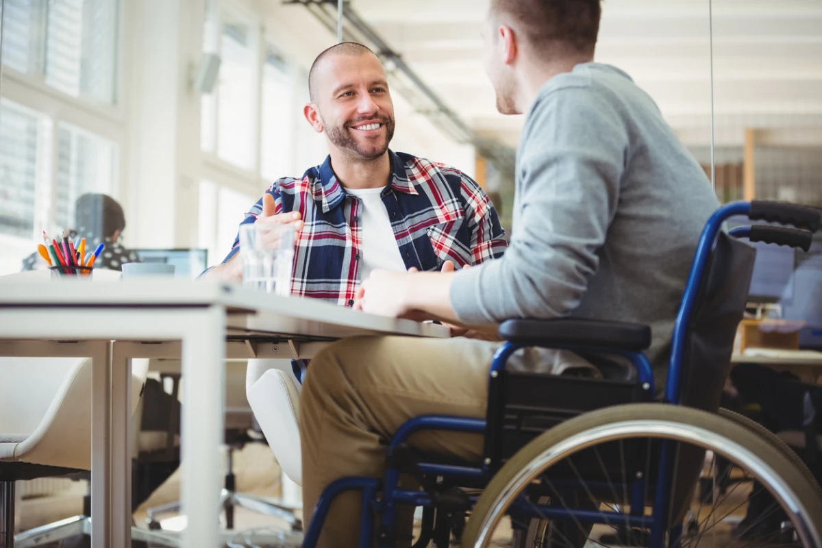 empleado con discapacidad