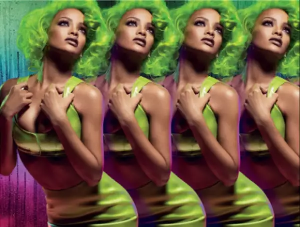Rihanna fue elegida nuevamente para protagonizar la campaña Viva Glam.