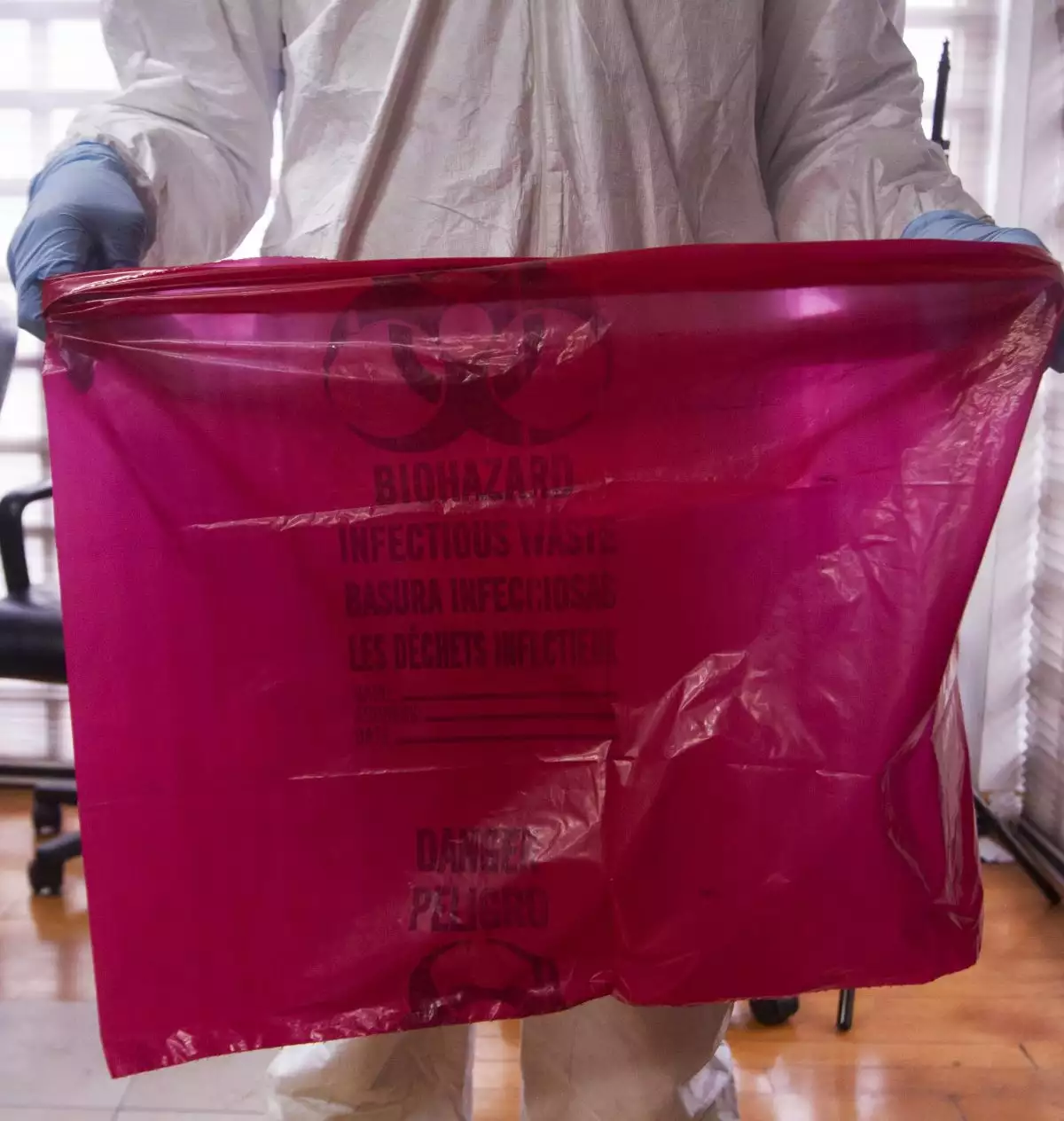 Bolsa de deshechos tóxicos