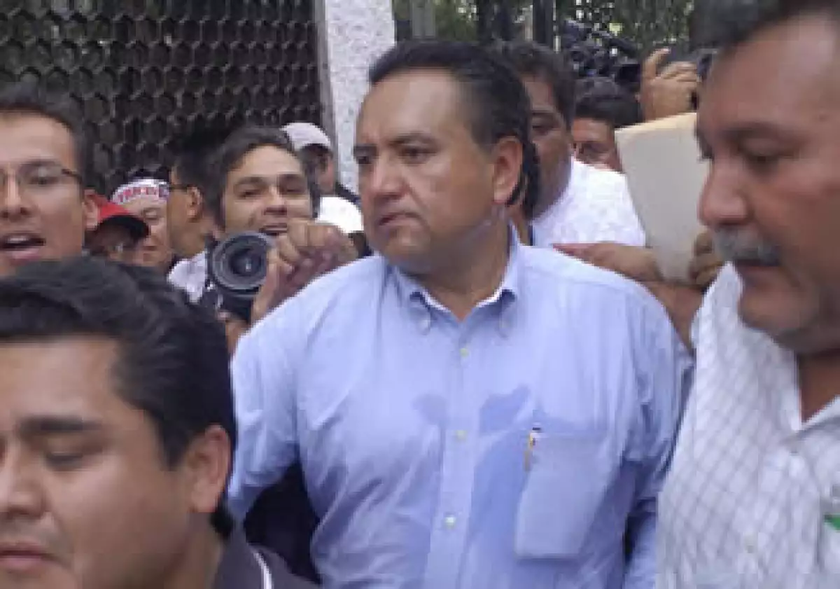 Esparza acudió a la Secretaría de Gobernmación. (Foto: Notimex)