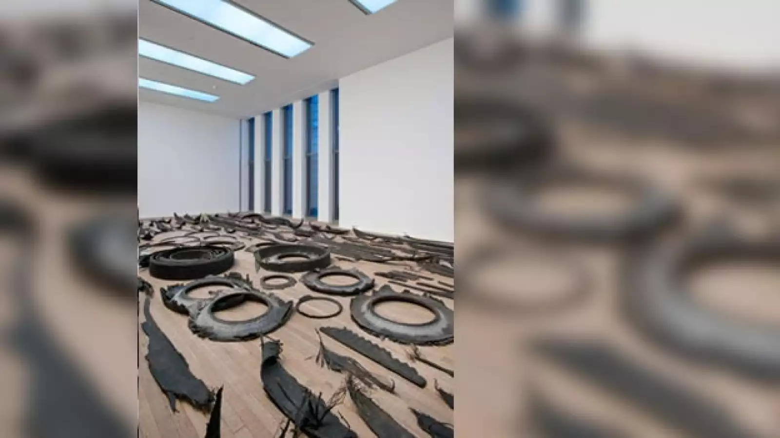 Obra Chicotes de Gabriel Orozco