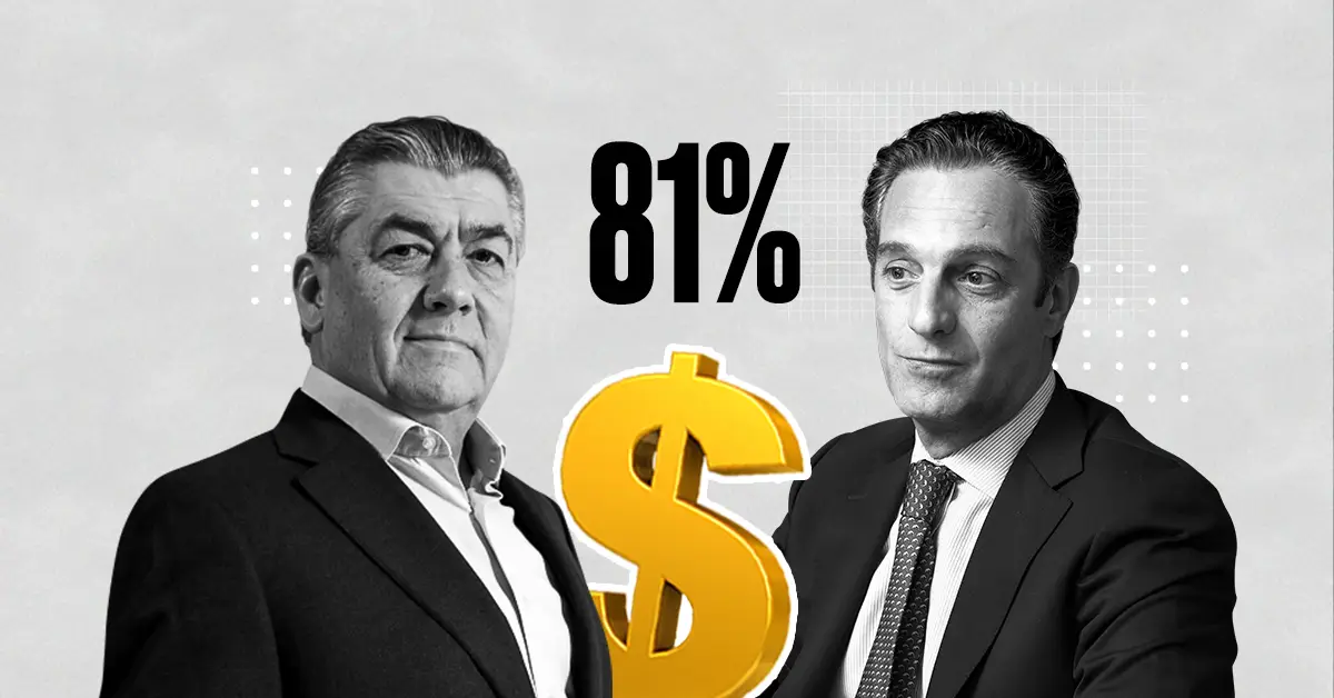  José Antonio Fernández y Carlos Slim Domit 