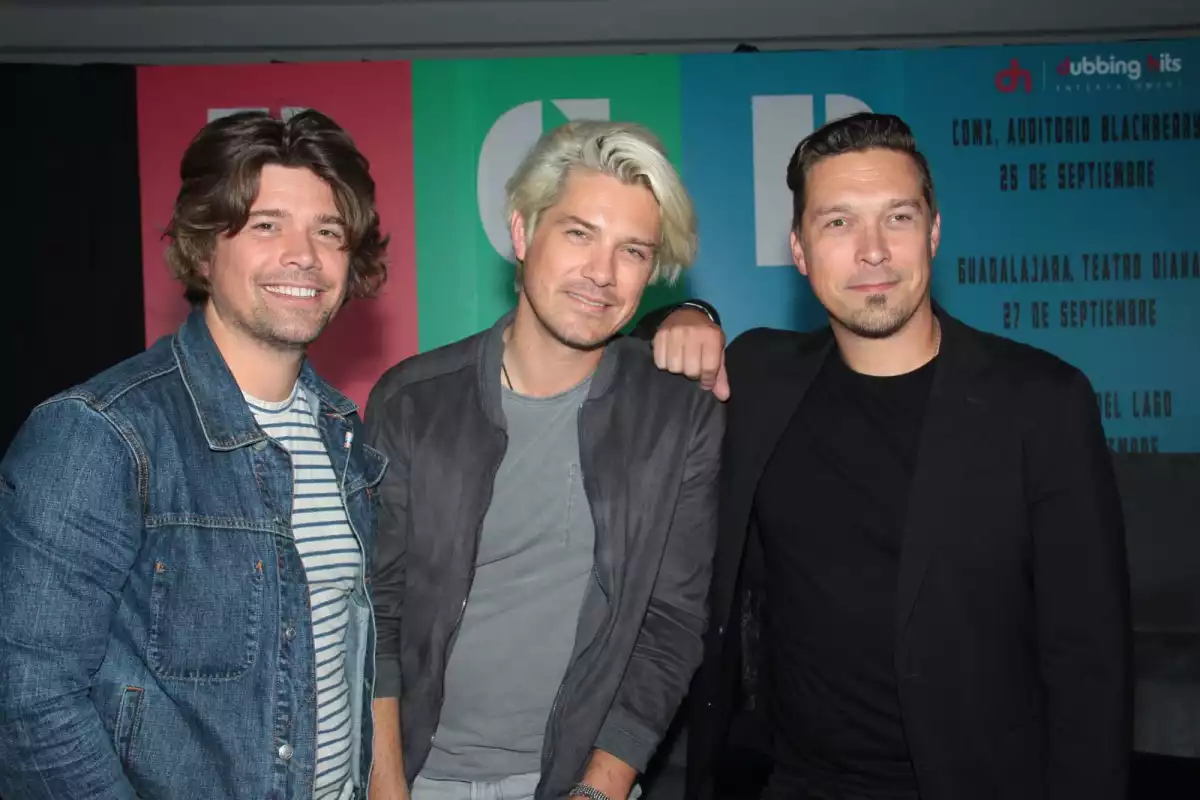 Zac, Taylor e Isaac Hanson 