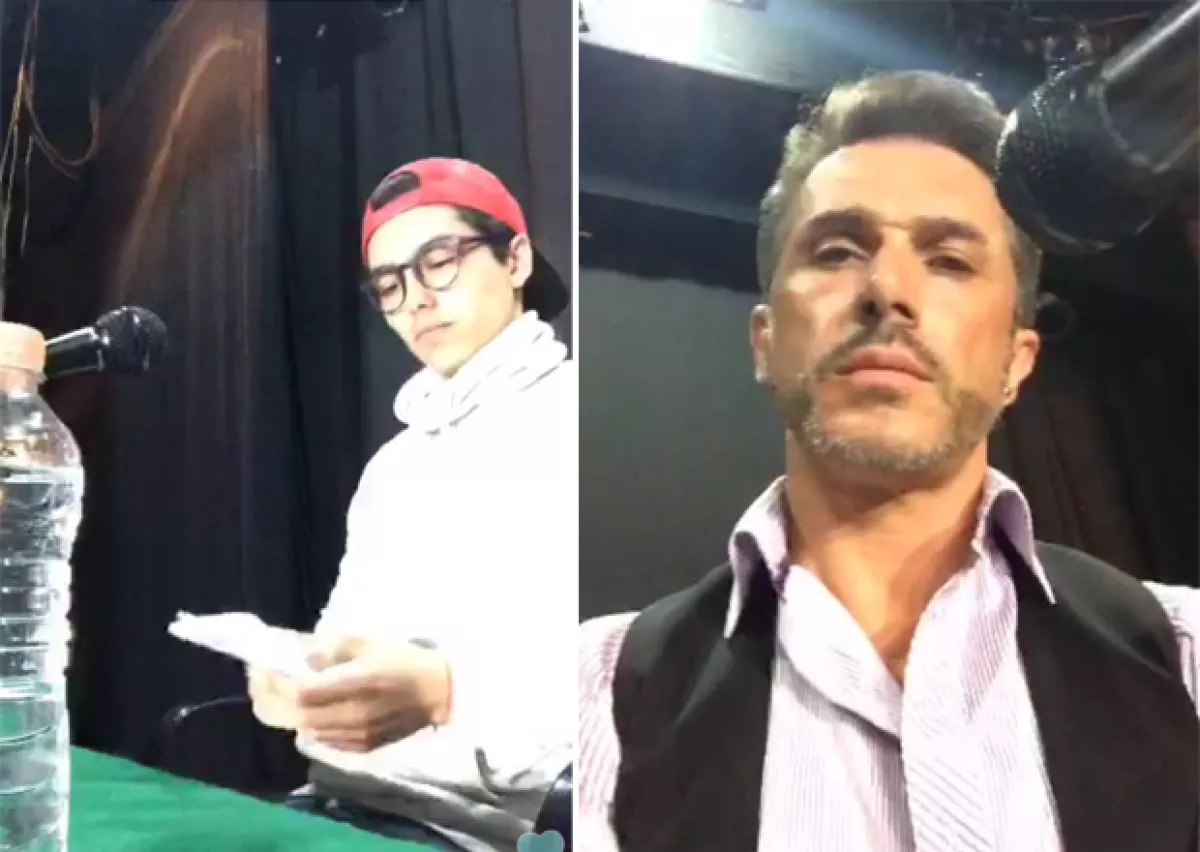 El actor de 18 años aceptó en conferencia de prensa que se en los próximos meses se convertirá en papá.