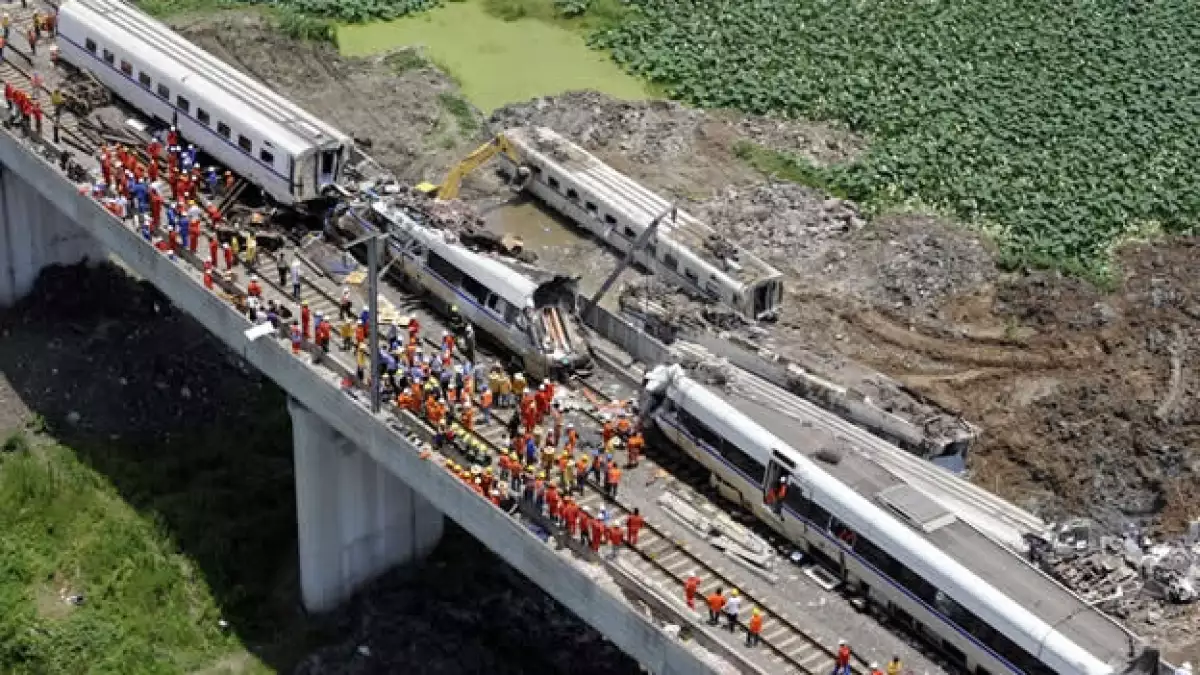 china choque de trenes