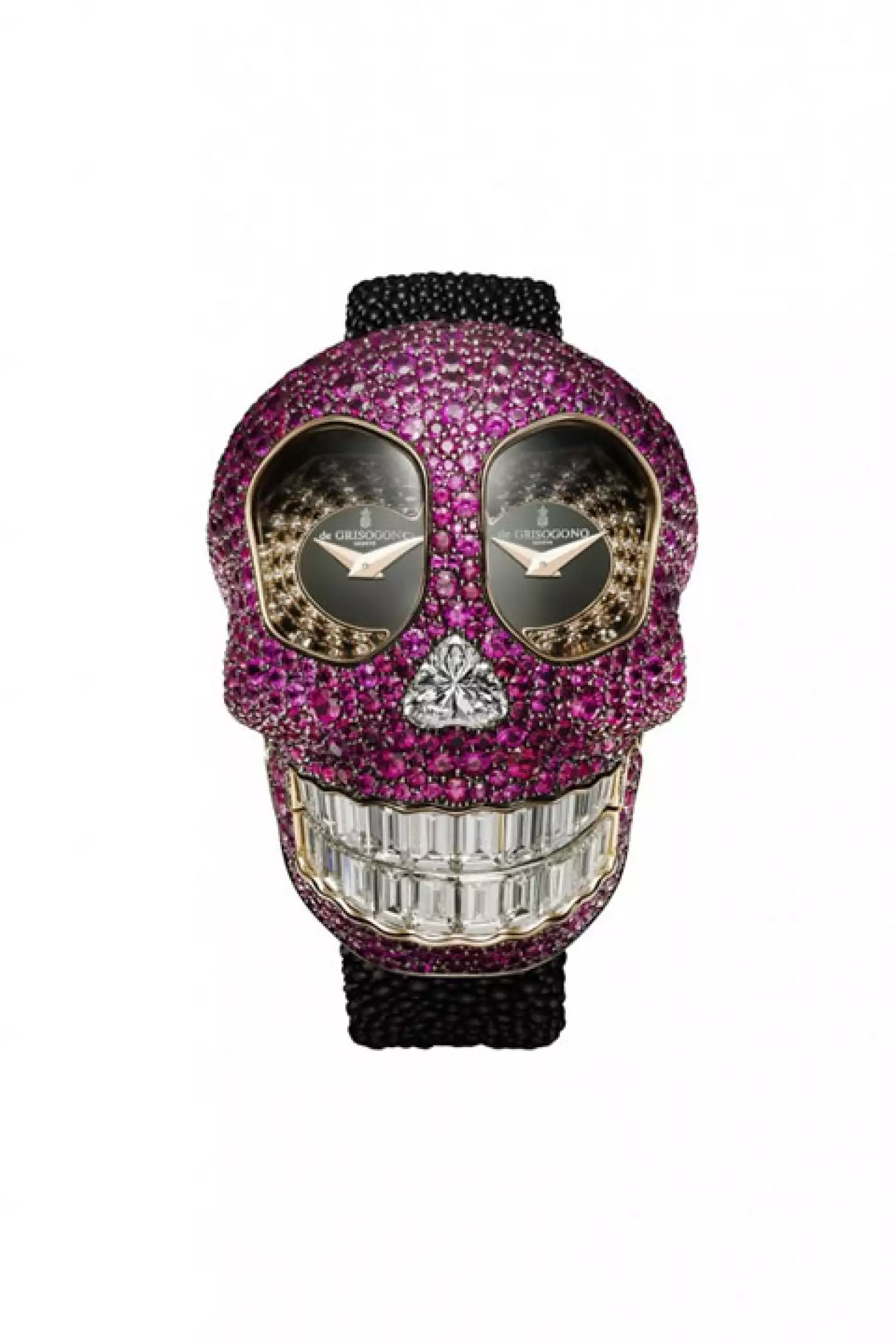 El nuevo reloj de de Grisogono, `Crazy Skull´, llevó aproximadamente 250 horas en elaborarse.