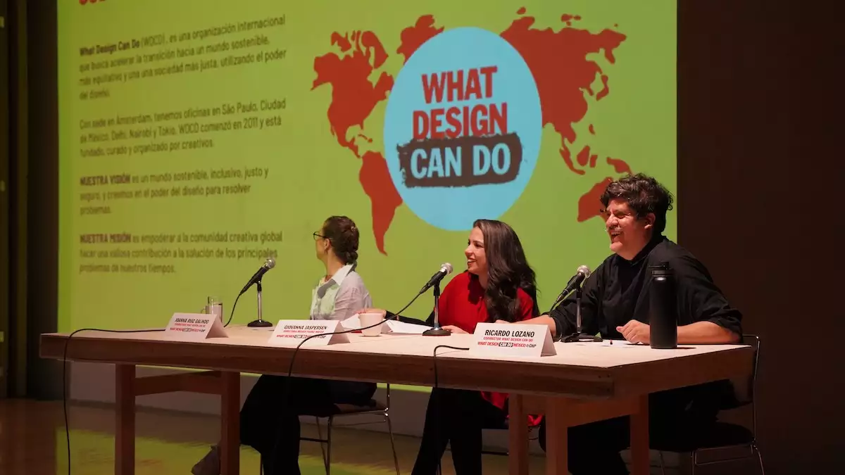Ricardo Lozano, Giovanna Jaspersen y Joanna Ruíz en conferencia de prensa