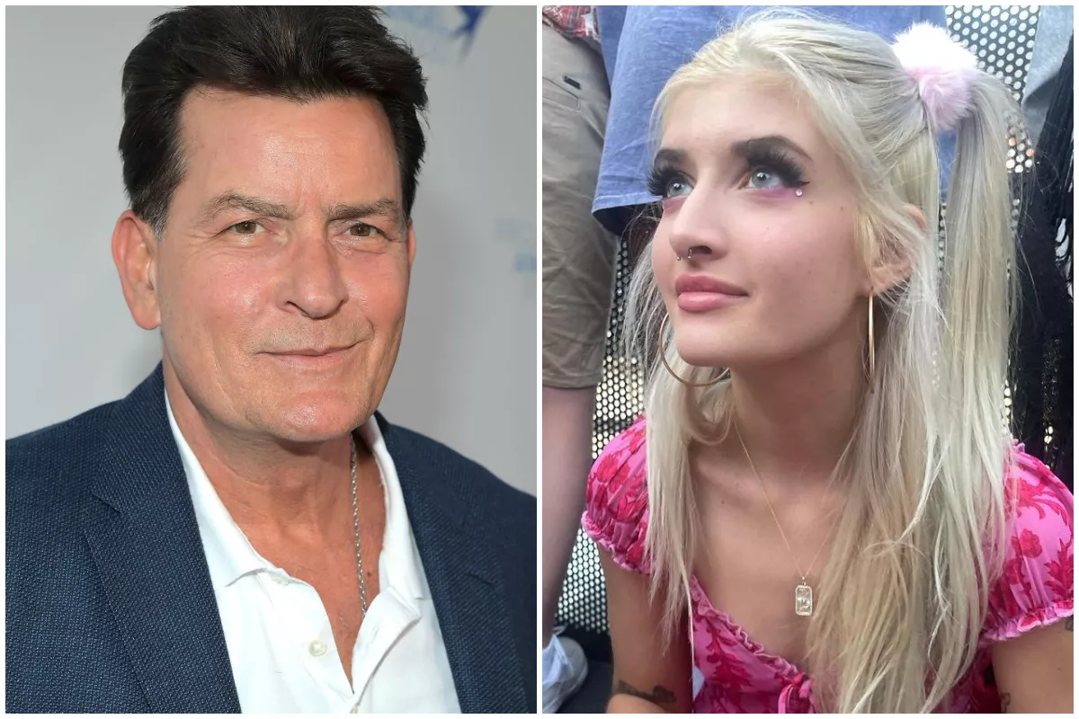 Charlie Sheen y su hija