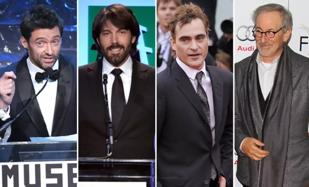 Entre los nominados se encuentran actores como Hugh Jackman, Joaquin Phoenix, Meryl Streep, Anne Hathway, Emily Blunt y el director Steven Spielberg, en la terna junto a Ben Affleck.